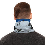 Scenic Snowy Mountain View Neck Warmer Accessory