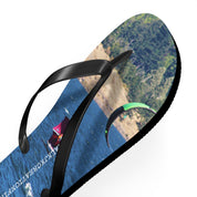 Scenic Beachside Kitesurfing Design Flip-Flop product