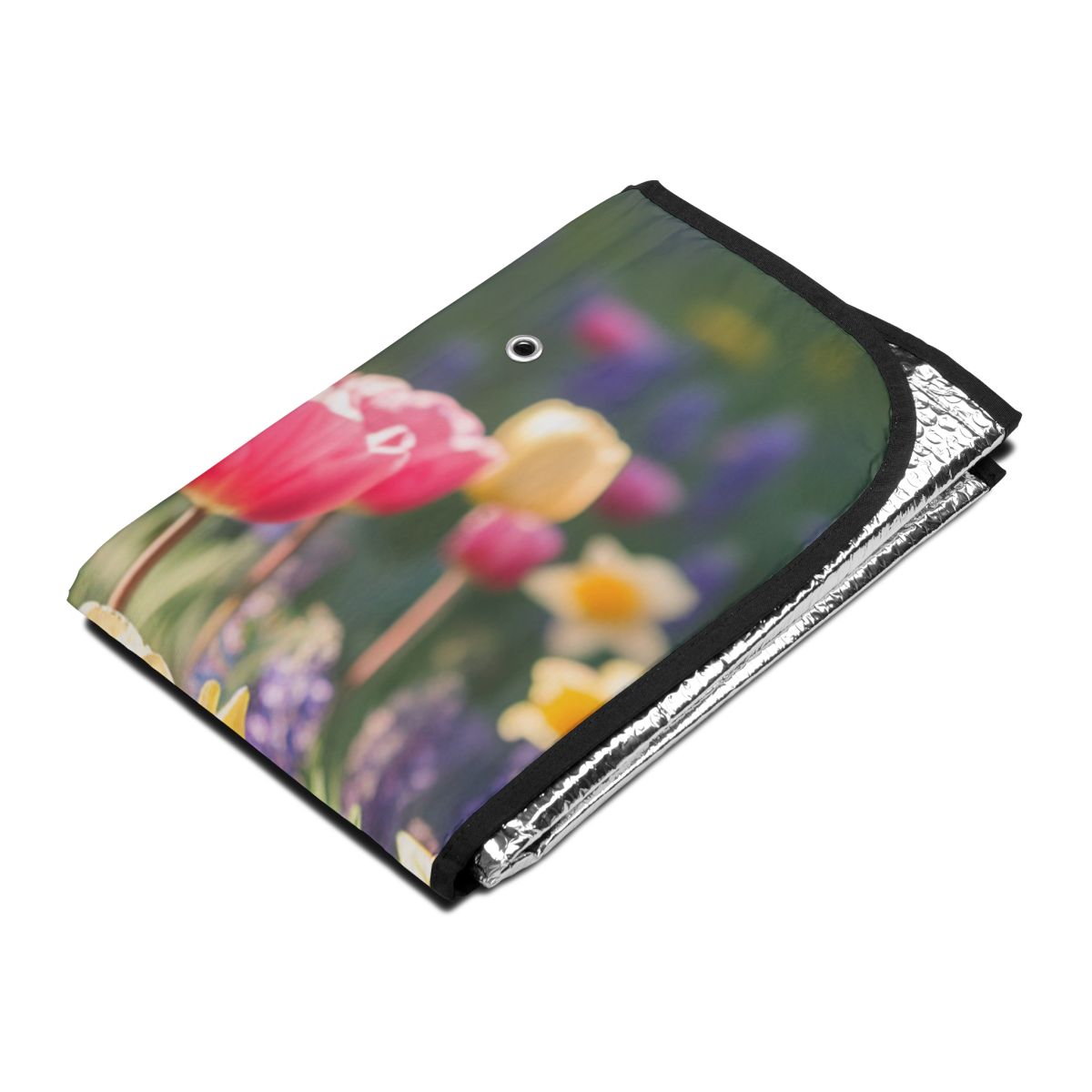 Vibrant Bloom Garden Car Windshield Sunshade Product