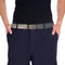 Stylish Adjustable Nickel Free Black Buckle Belt
