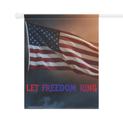 Let Freedom Ring American Flag Patriotic Banner