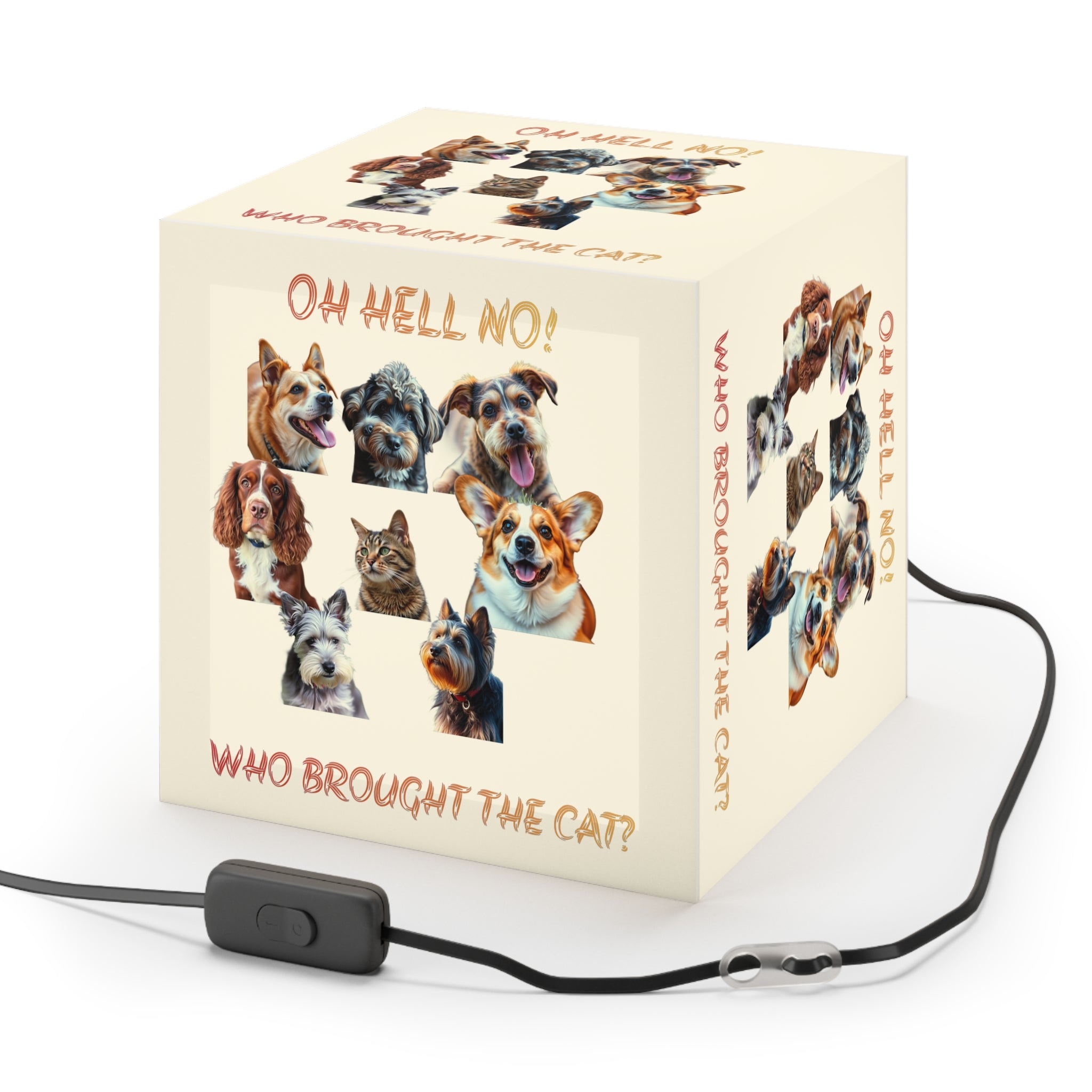 OH HELL NO! WHO BROUGHT THE CAT? product type