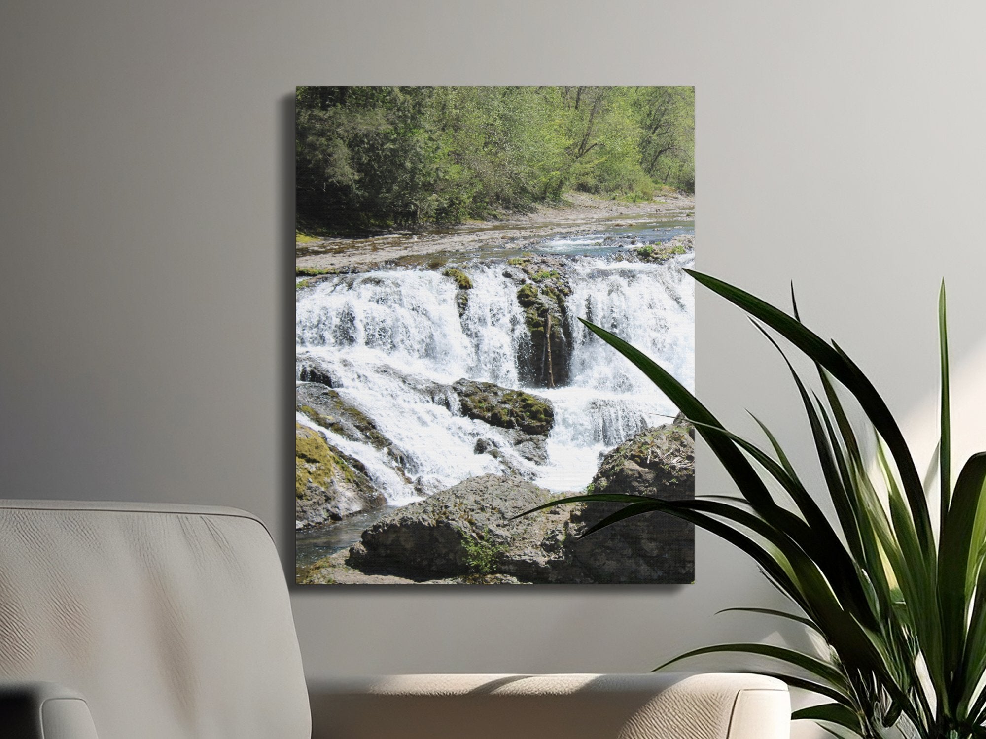 Stunning Waterfall Canvas Art for Home Decor product