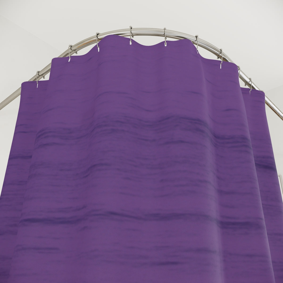 Purple Shower Curtain with Modern Design Bathroom Decor