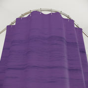 Purple Shower Curtain with Modern Design Bathroom Decor