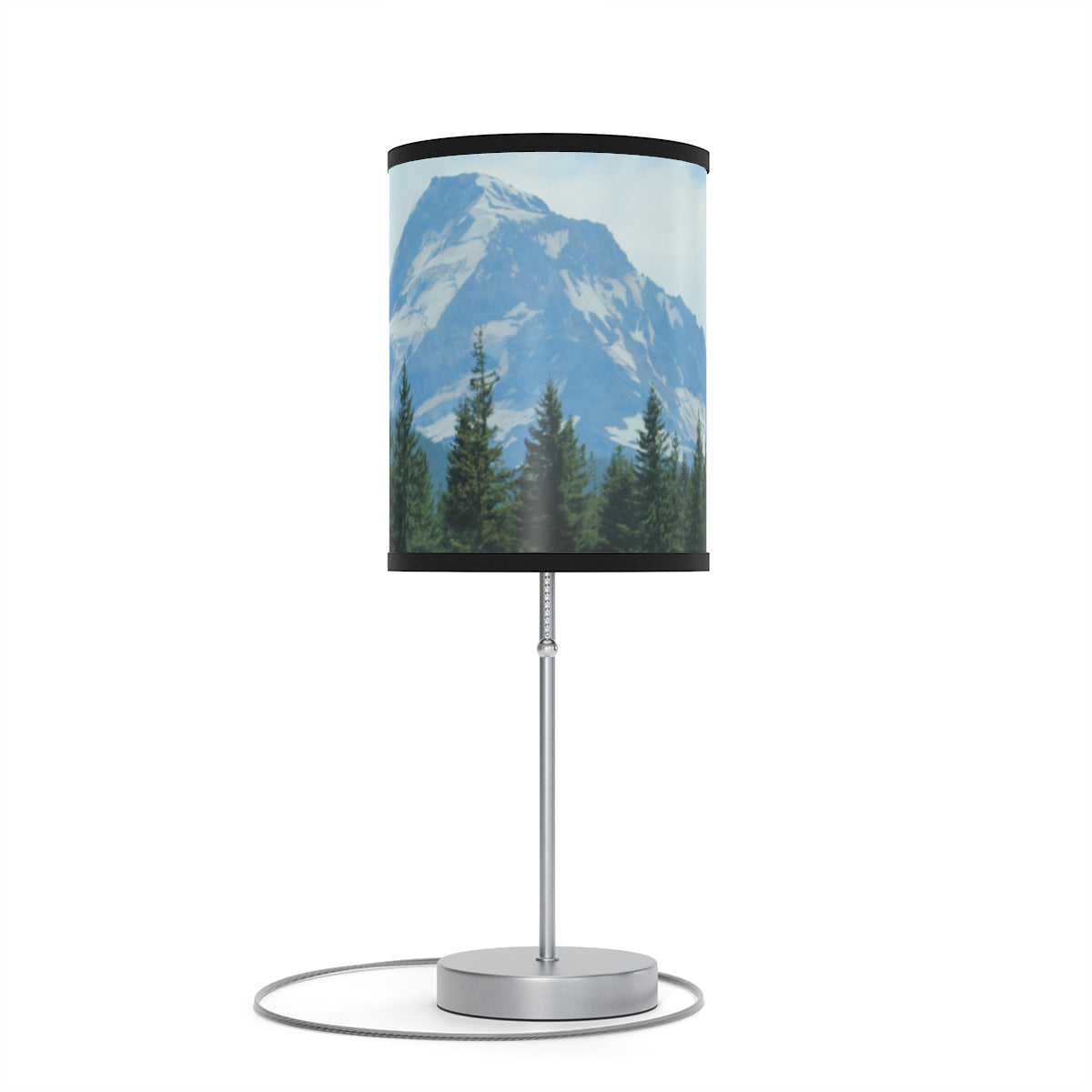 Mountain Landscape Print Lamp for Nature Lovers