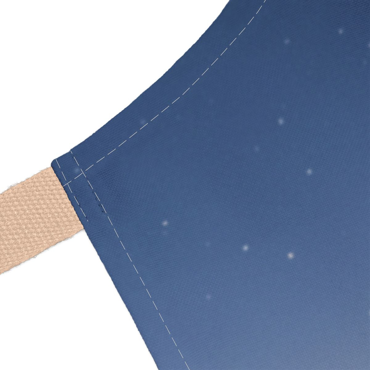 Starry Sky Night Design Blue Apron for Cooking or Baking