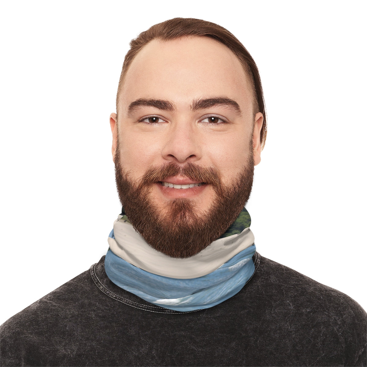 Scenic Landscape Pattern Multifunctional Neck Gaiter