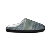 Ocean Wave Print Cozy Slip-On Slippers Product