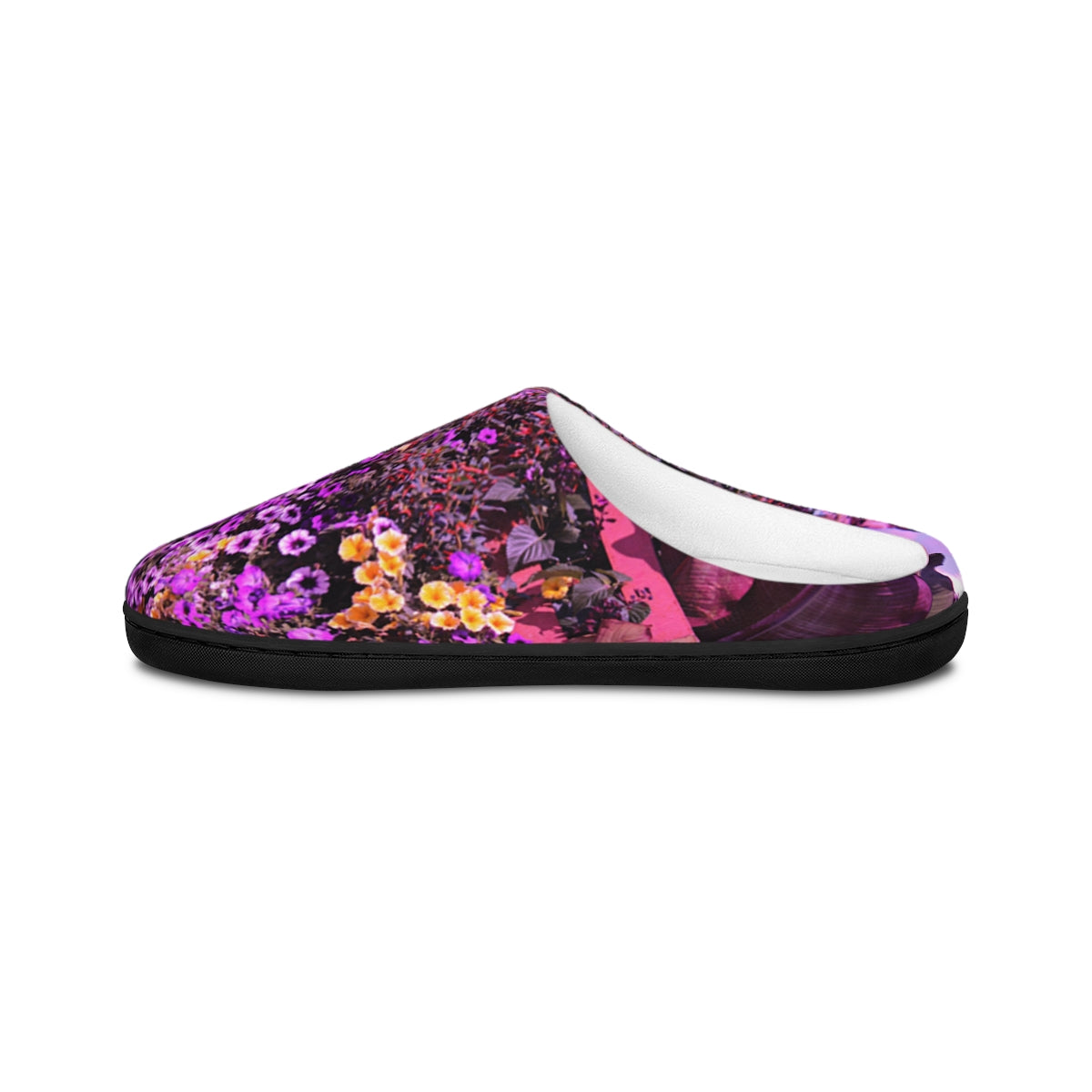 Vibrant Floral Pattern Comfortable Slippers Shoe
