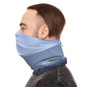 Adjustable Blue Neck Gaiter with Ear Loops Product