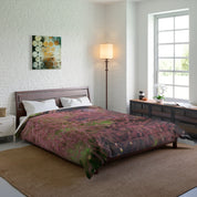 Floral Abstract Design Duvet Cover for Bedroom Decor