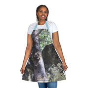 Raccoon in Tree Apron Nature Forest Design Chef Apron