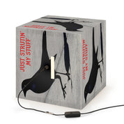 Just Strutin My Stuff Bird Silhouette Lit Cube product type