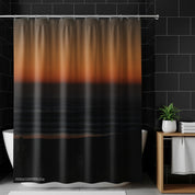 Stunning Sunset View Bathroom Shower Curtain