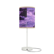Ocean Waves Print on Cylindrical Table Lamp product
