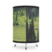 Beautiful Green Forest Scenery Landscape Lamp