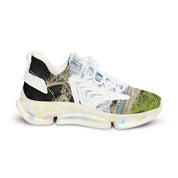 Unique Designer Sneakers with Custom Artistic Print