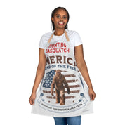 Hunting Sasquatch America Land of the Free Apron product