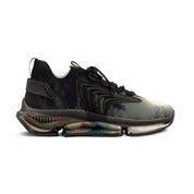 Dark Dynamic Black Grey Knitted Athletic Running Shoe product type