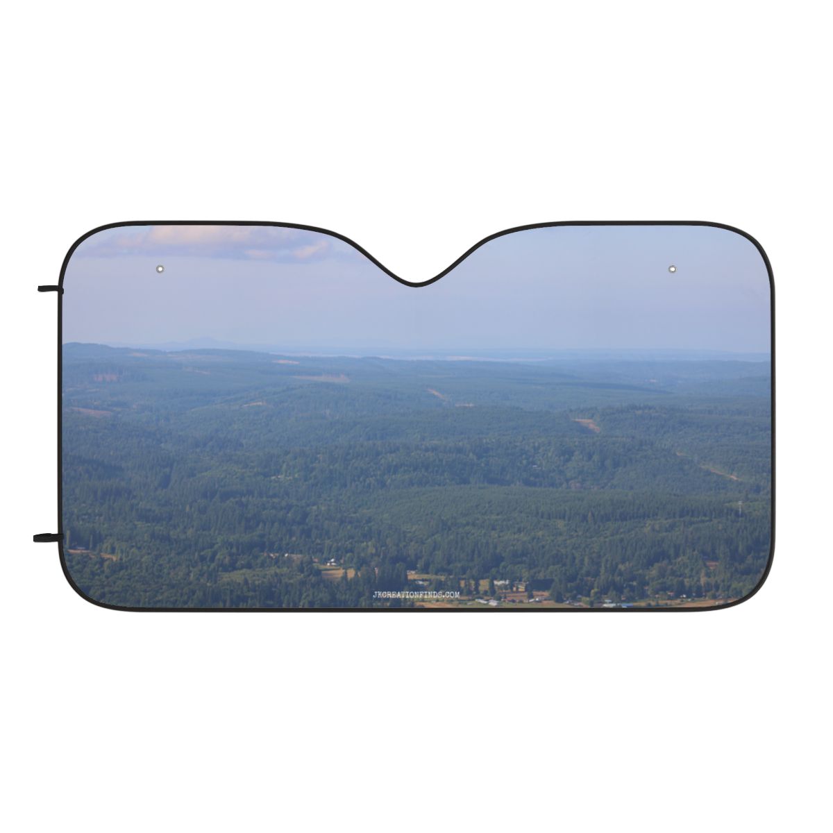Scenic Forest Landscape View Car Sun Shade