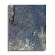 River Water Flow on Rocks Canvas Wall Art product