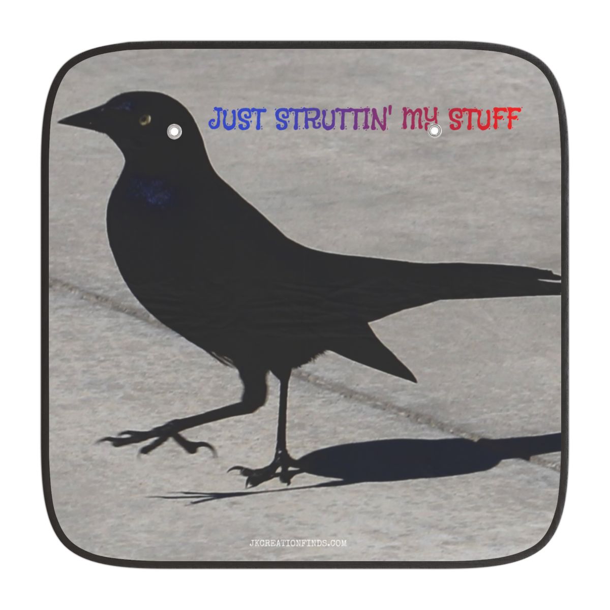 Just Struttin' My Stuff Bird Photo Decorative Mat