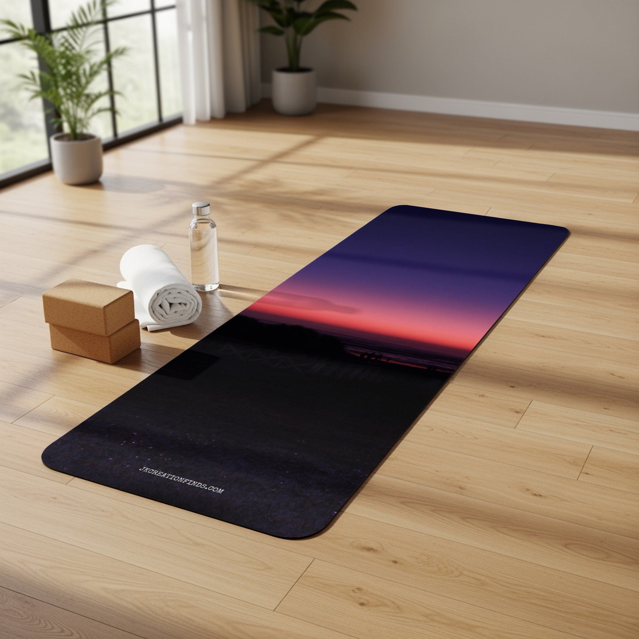 Sunset Yoga Mat for the Ultimate Workout Product