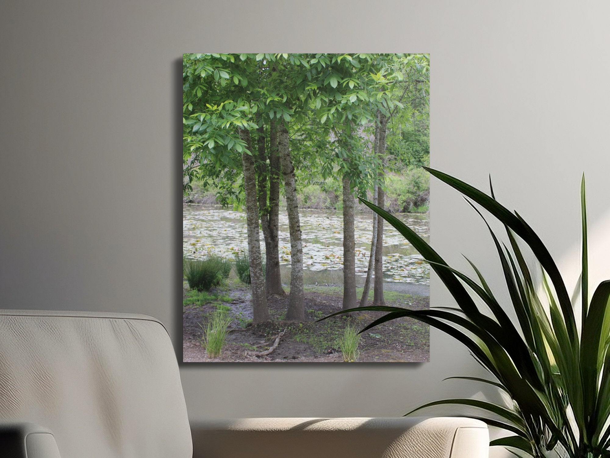 Peaceful Forest Canvas Wall Art for Home Decor product
