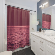Stunning Ocean Wave Bath Shower Curtain for Bathroom Decor
