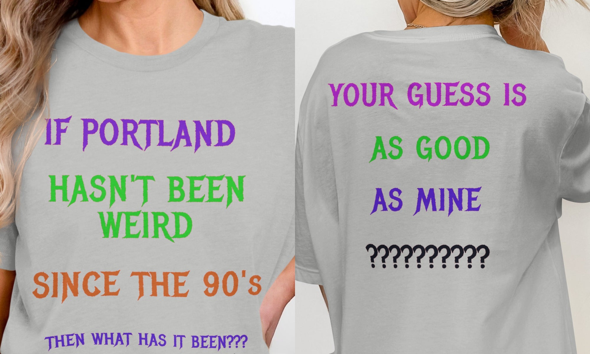 If Portland Hasn't Been Weird Since 90's Shirt product type
