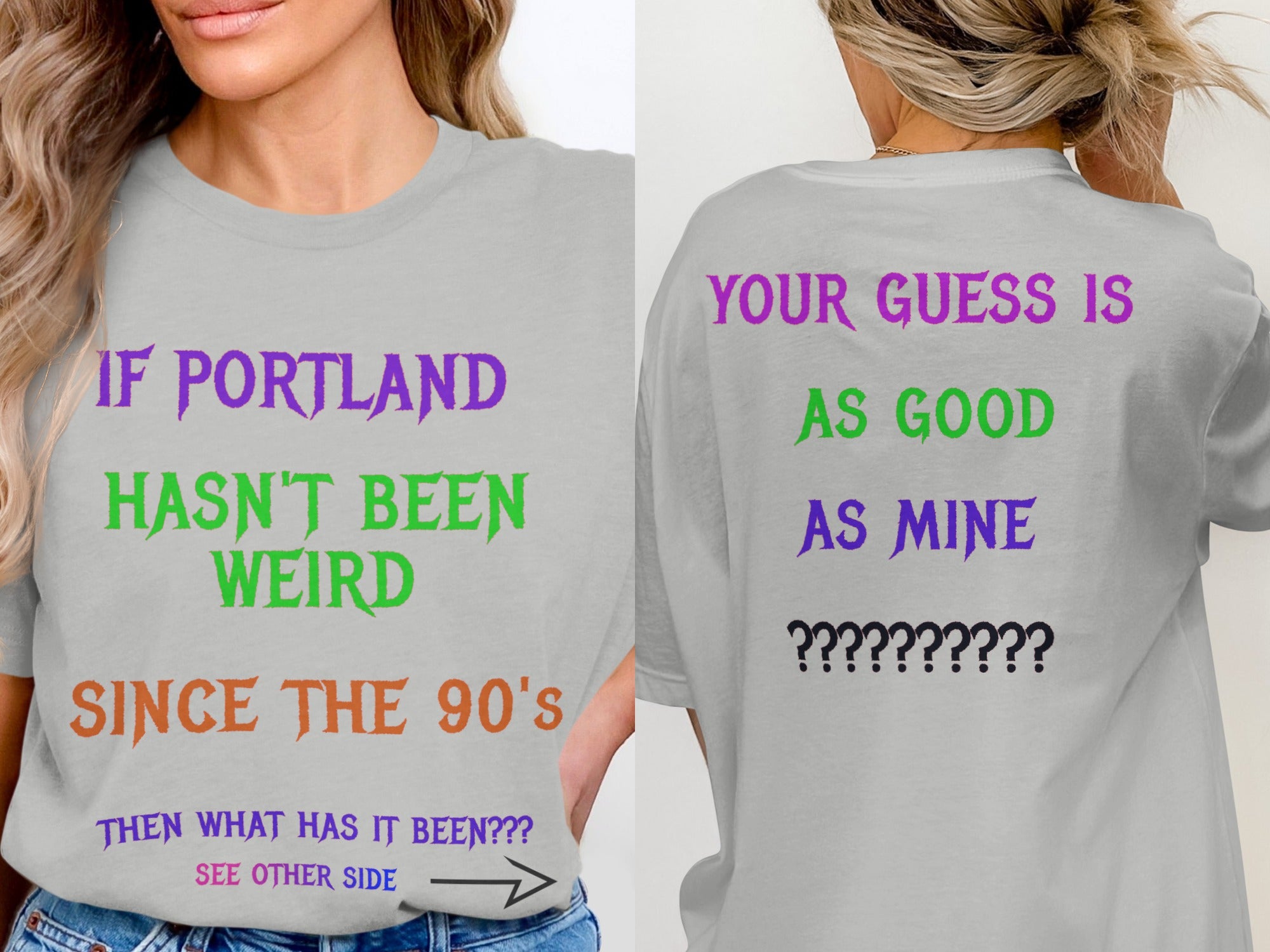If Portland Hasn't Been Weird Since 90's Shirt product type