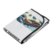 Car Insurance Themed Sunshade for Vehicle Accessory