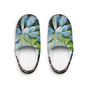 Succulent Pattern Home Slippers for Cozy Comfort