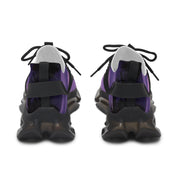 Stylish Black and Purple Trendy Athletic Footwear