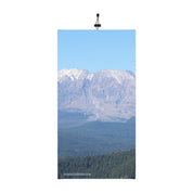 Scenic Mountain View Nature Print Wall Hanging Decor