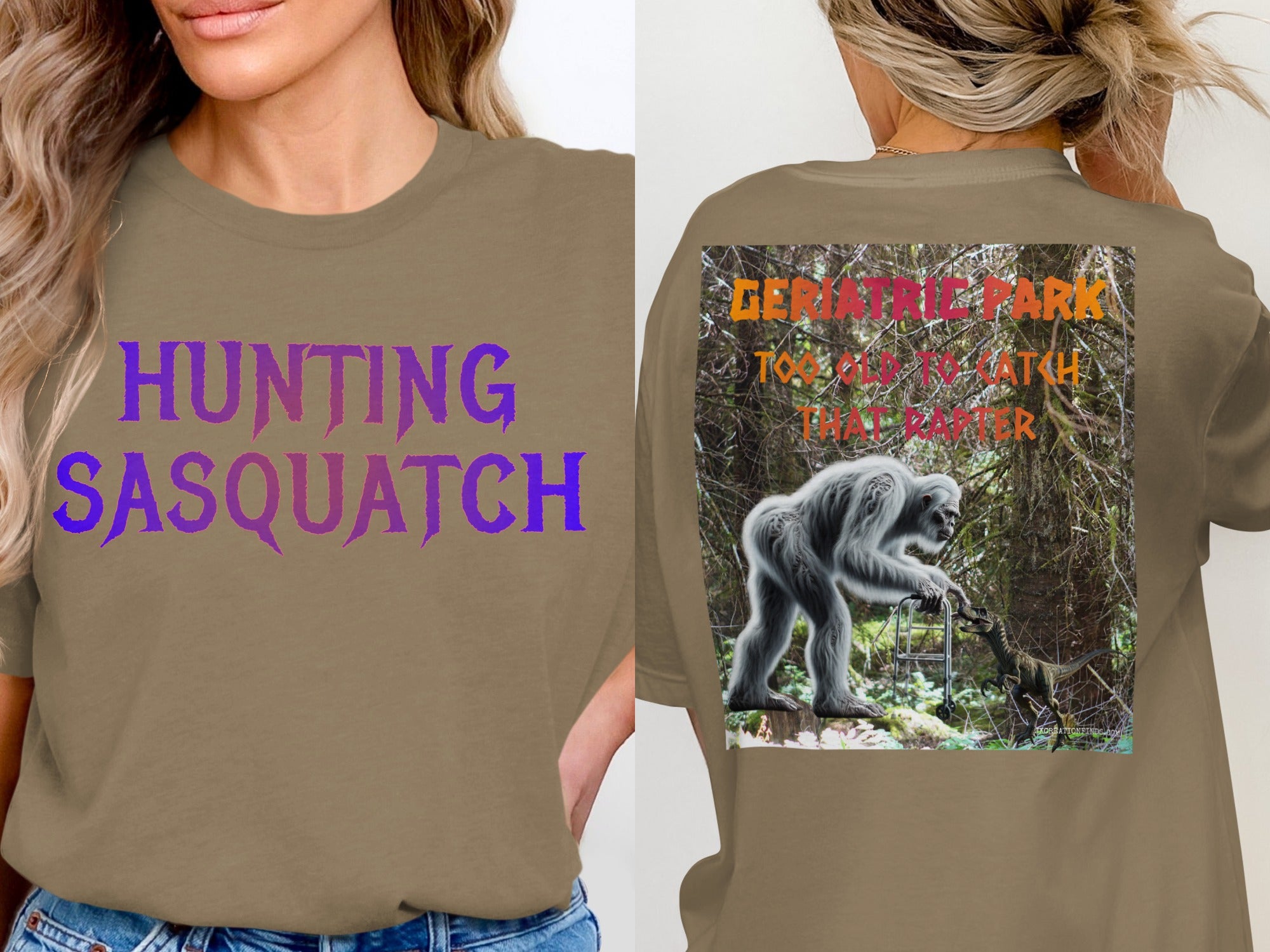 Hunting Sasquatch Geriatric Park Graphic Shirt product