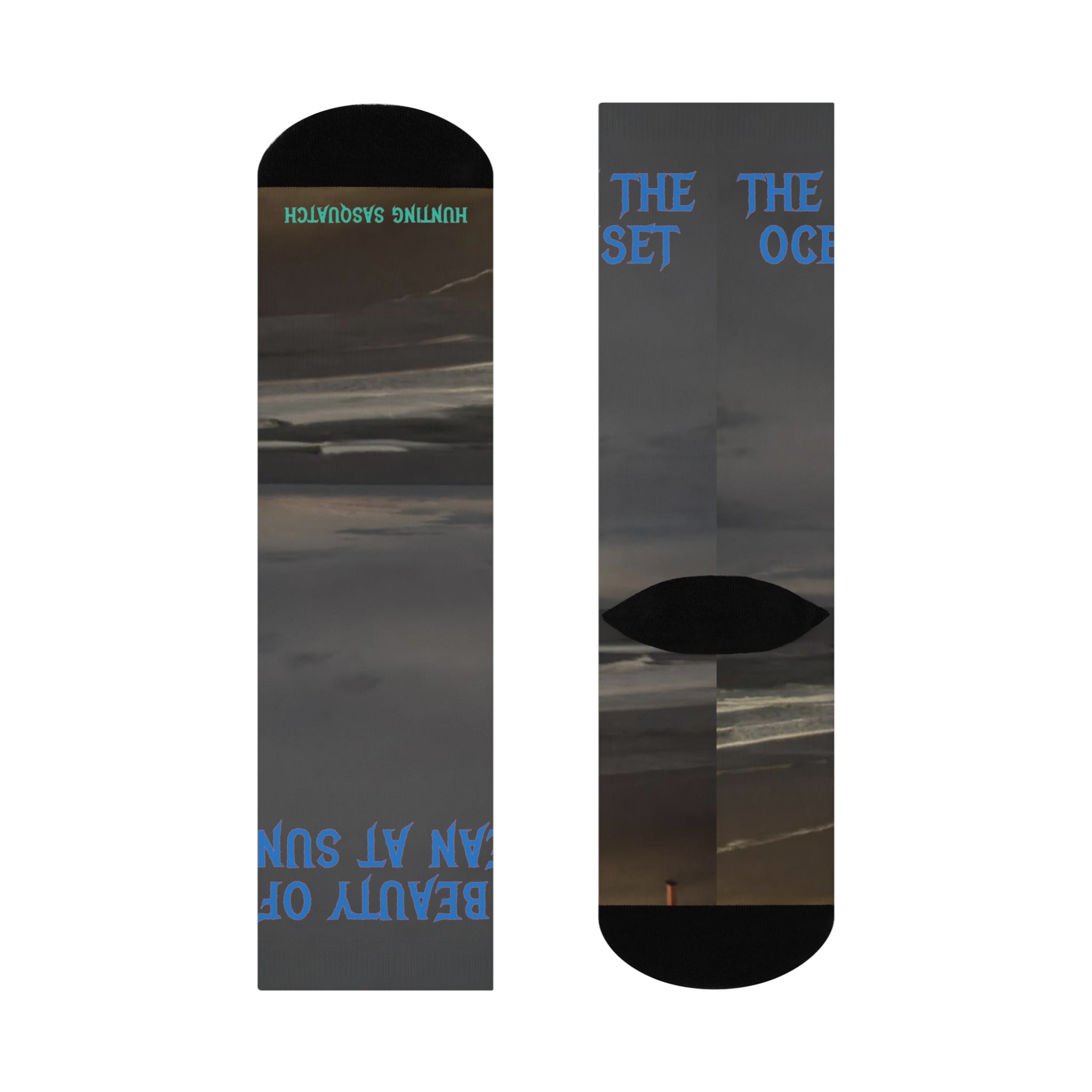 The Beauty Of The Ocean At Sunset Socks product
