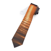 Sunrise Ocean Reflection Necktie for Casual and Formal Events
