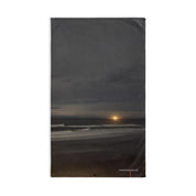 Sunset View on Beach with Dark Sky Blanket product