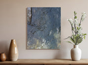 Serene Abstract Ocean Pattern Canvas Wall Art product
