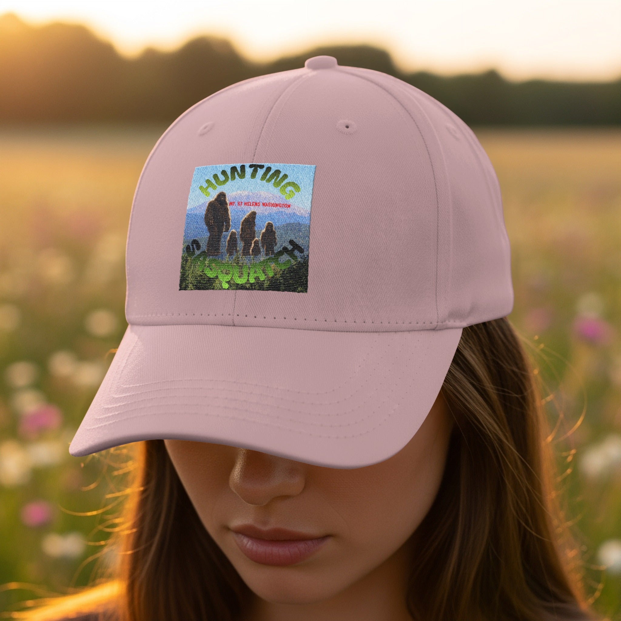 Hunting Is Overrated Pink Baseball Cap product