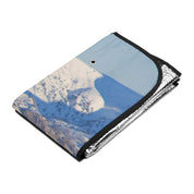 Snowy Mountain View Foldable Sunshade Product