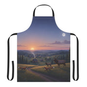 Scenic Sunset with Wildlife Design Apron