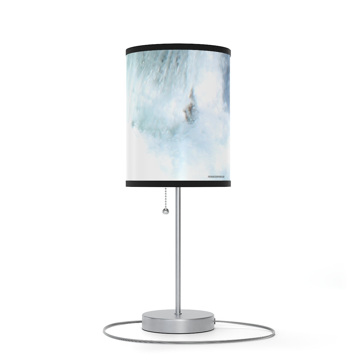 Calming Ocean Waves Themed Table Lamp Product