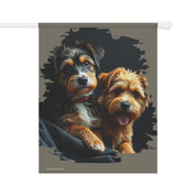 Adorable Dogs Printed Outdoor Garden Flag Decoration