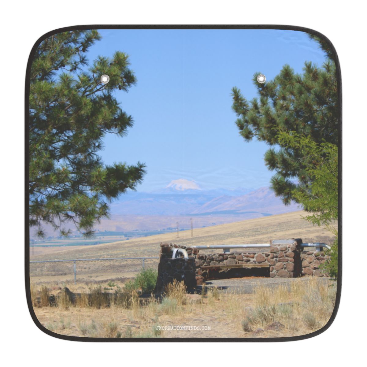 Beautiful Scenic Landscape with Trees Sunshade