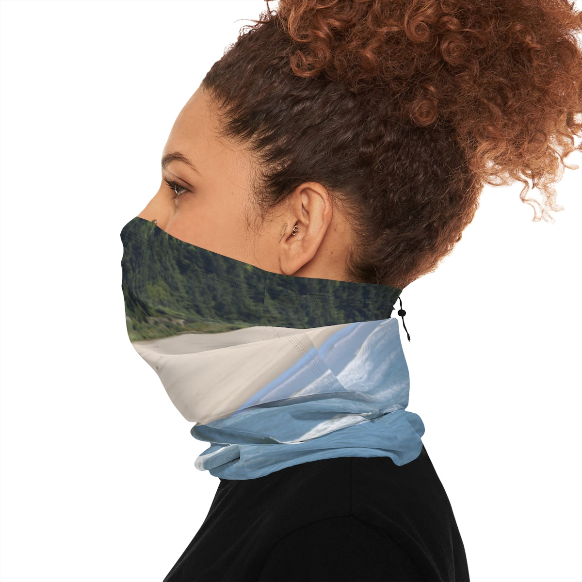 Scenic Landscape Design Neck Gaiter for Outdoor Use