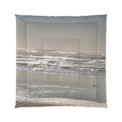Coastal Waves Design Featuring Tranquil Beach Quilt