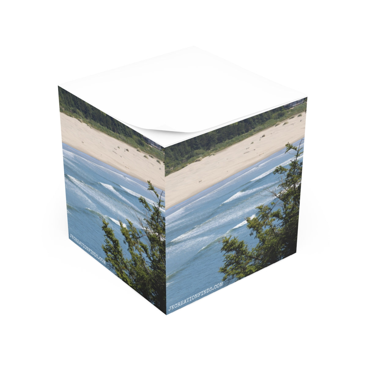 Beach and Ocean View with Tree Cube product
